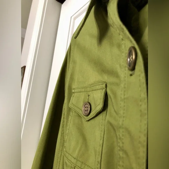 Jones New York green coat - Picture 3 of 6